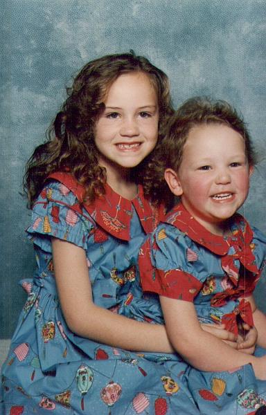 Portrail of Gretchen and Stephanie.jpg - 1993 - Gretchen & Stephanie